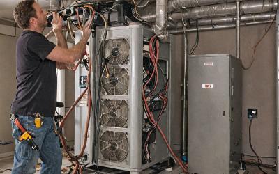 Complete HVAC system installation